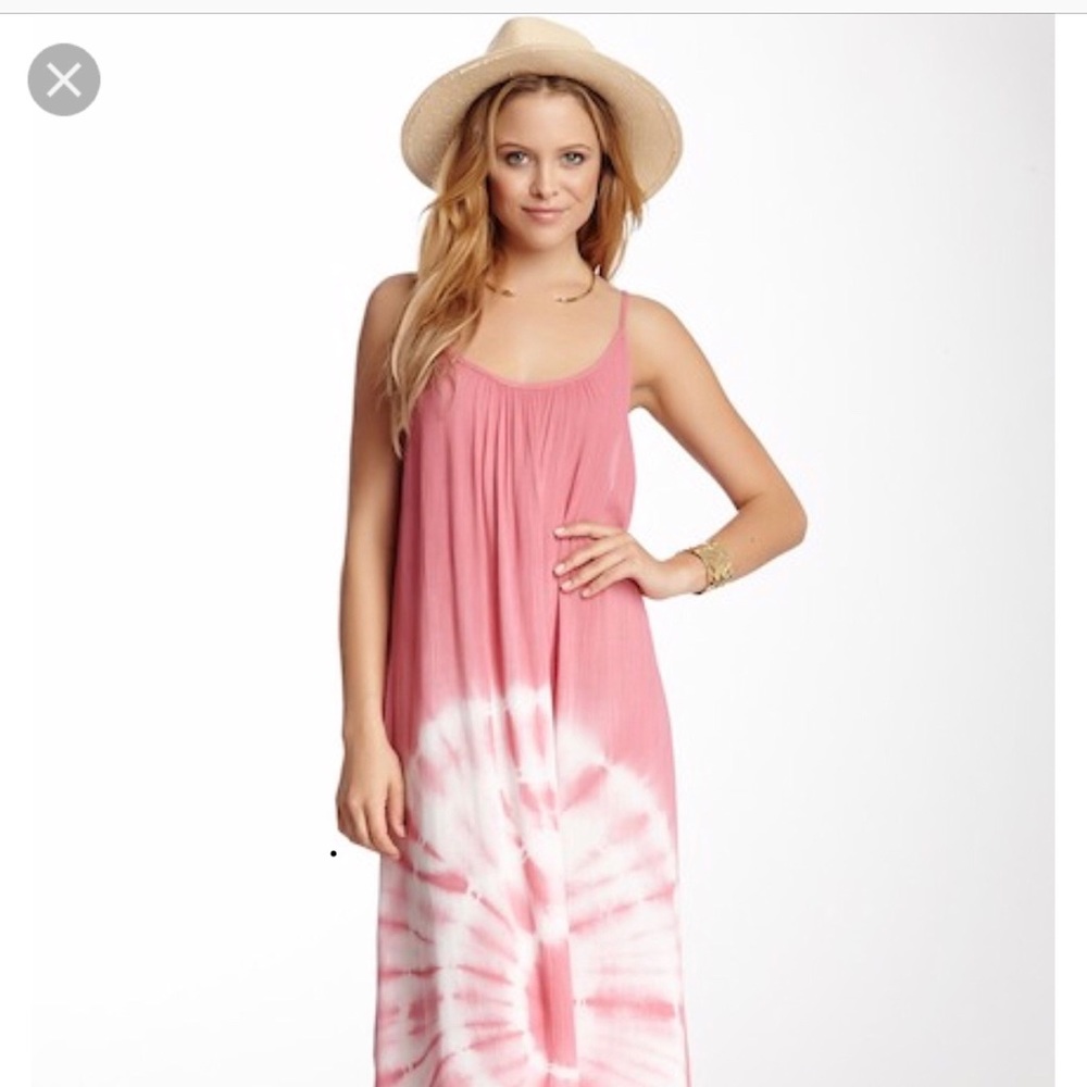 Freeloader Gauze Tie-Die Maxi Dress